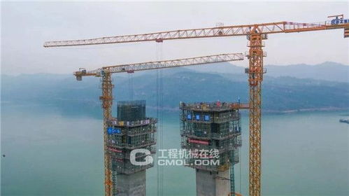 壮观 177.5米 徐工助力新田长江大桥南北主塔封顶